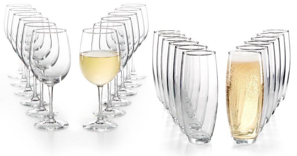 martha stewart wine glasses