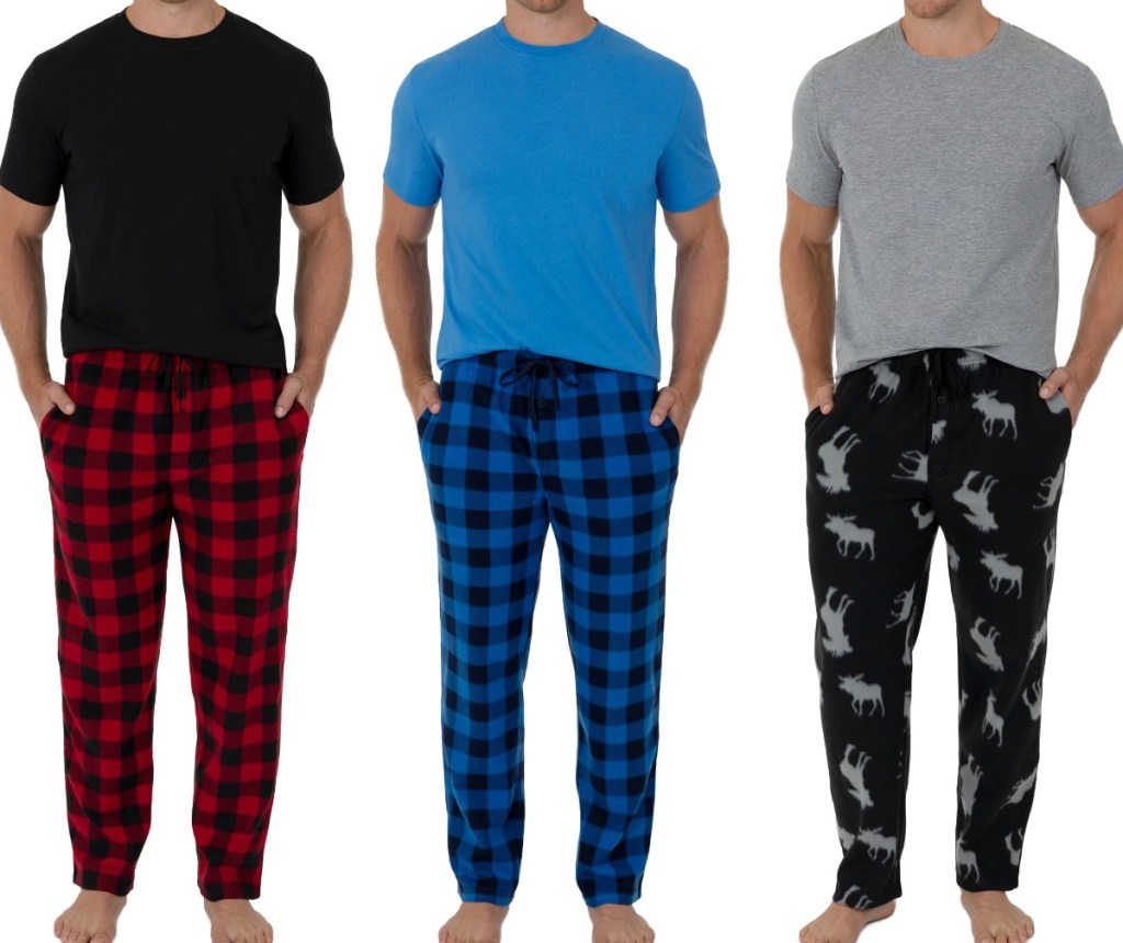 Men's Pajamas in three styles