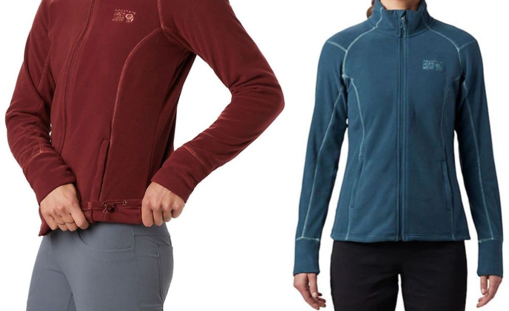 Mountain Hardwear Women's Boreal Jacket blue and garnet