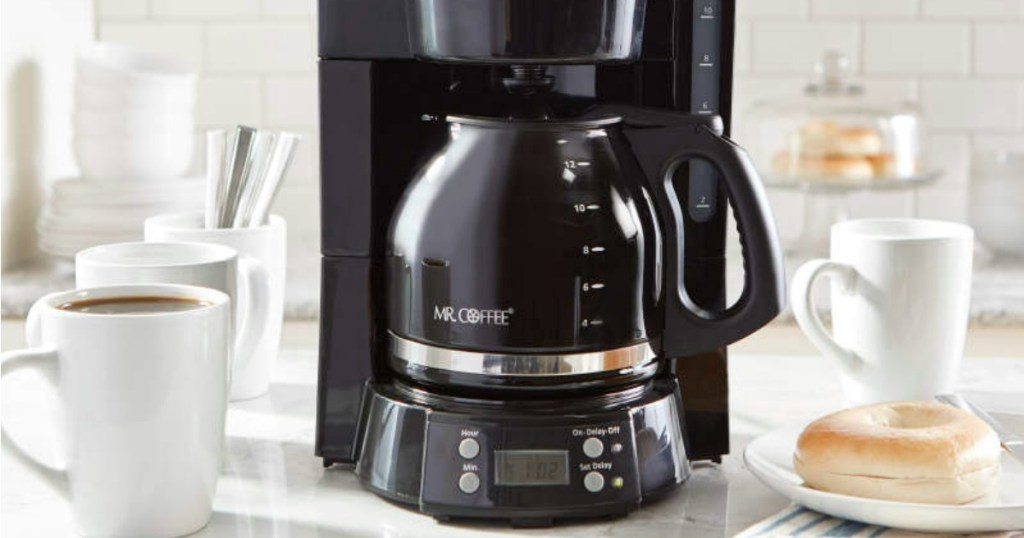 Mr. Coffee Autoprogram Coffee Maker on kitchen counter