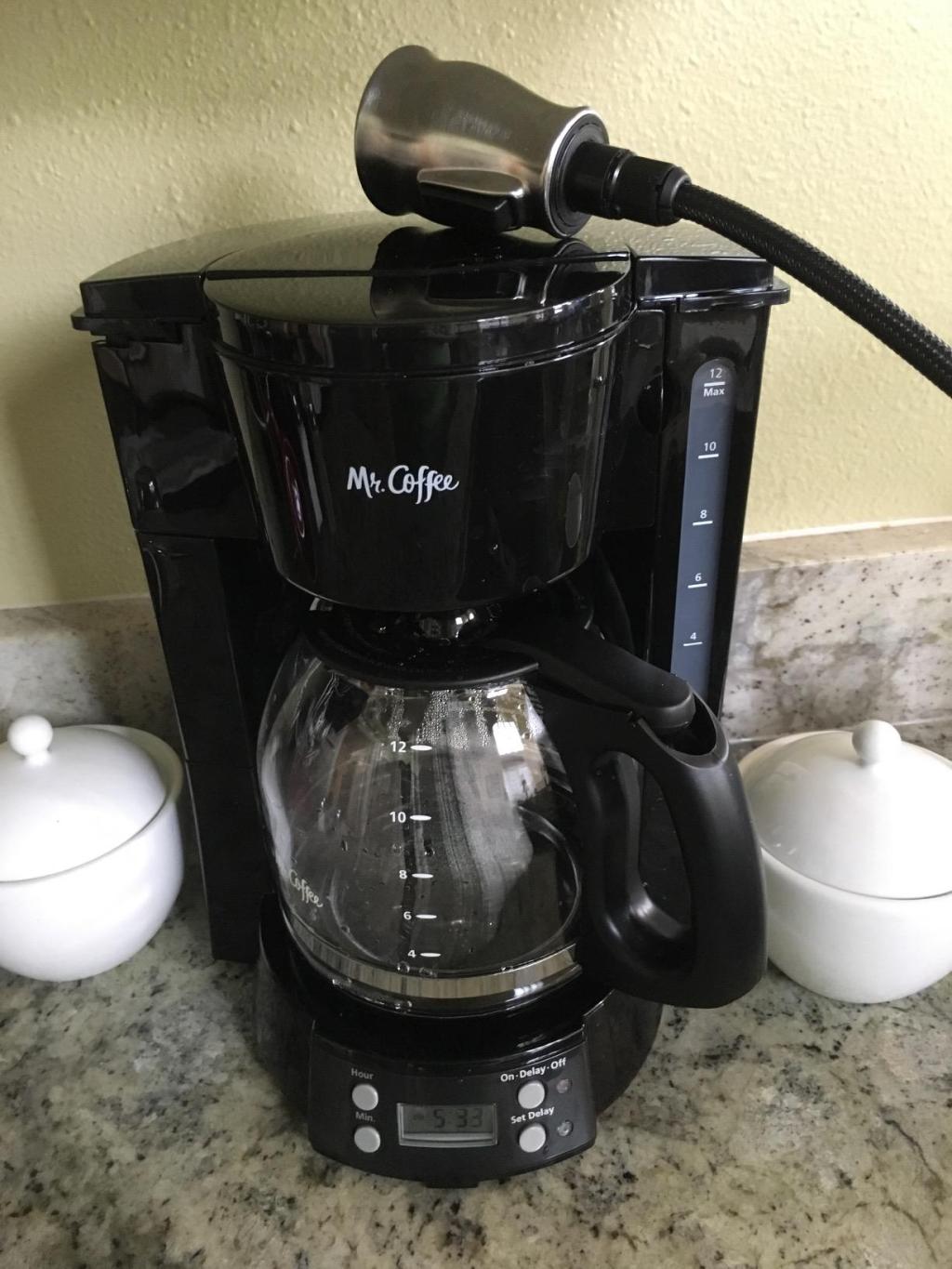 Mr. Coffee Coffeemaker on counter