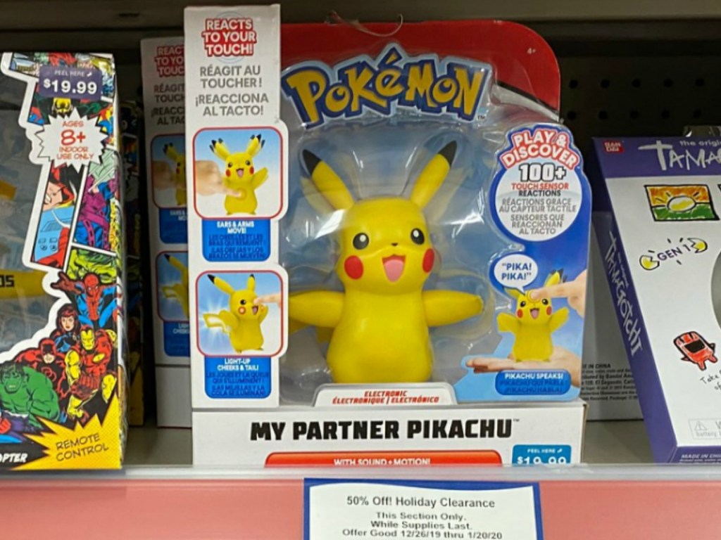 My Partner Pikachu Toy Walgreens