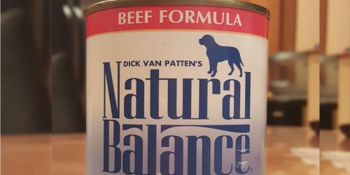 Natural Balance Wet Dog Food Cans 12-Pack Just $10 Shipped on Amazon