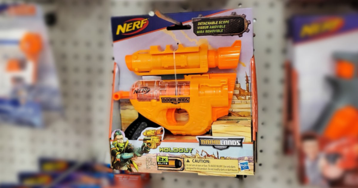 NERF Holdout Doomlands Toy Blaster With Detachablex 40mm for sale online 