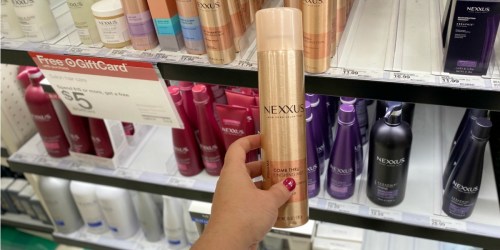 FOUR Nexxus Hair Care Products Only 96¢ After Target Gift Cards