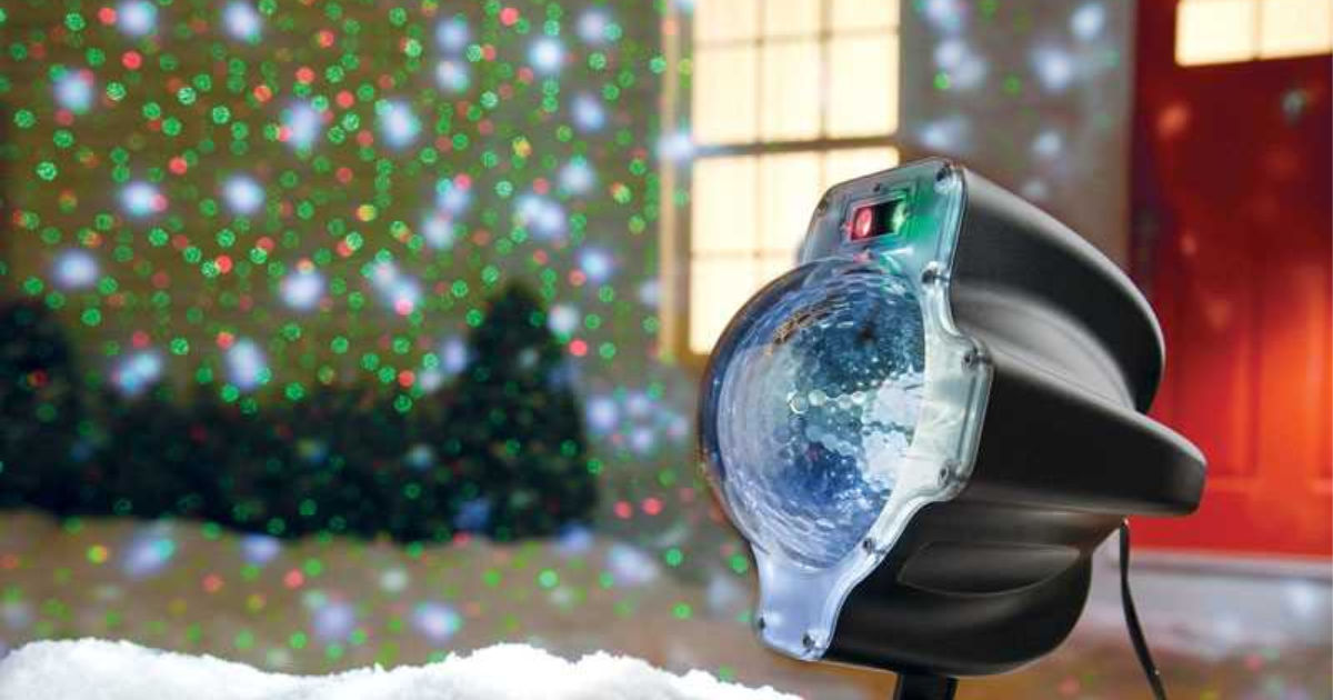 Night Stars Snowfall LED Laser Light Only 8.99 at Ace Hardware