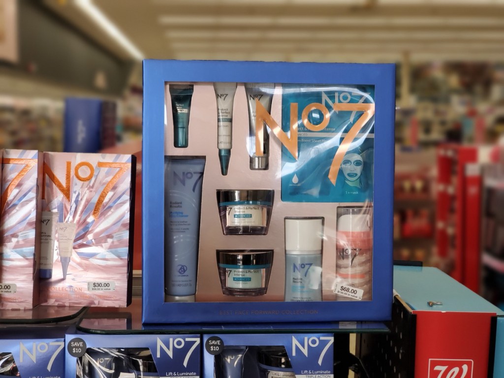 No7 gift set in store