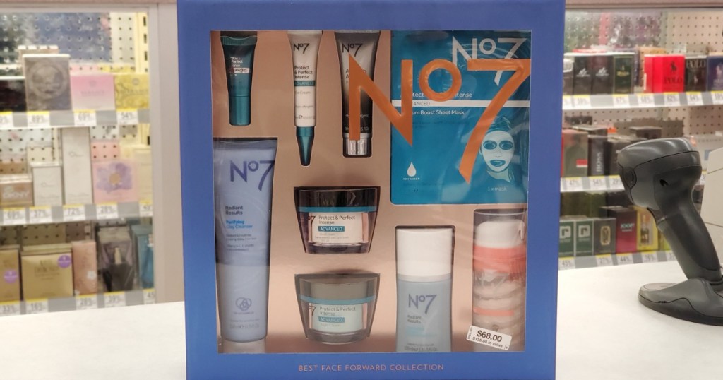 No7 gift set in store