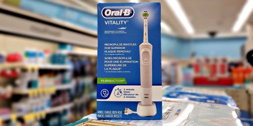 Oral-B Vitality FlossAction Rechargeable Toothbrush Only $11.99 at Walgreens (Regularly $32)