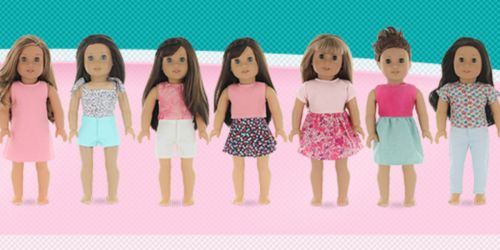 SEVEN 18″ Doll Outfits Only $9.75 Shipped | Fits Our Generation, American Girl & More
