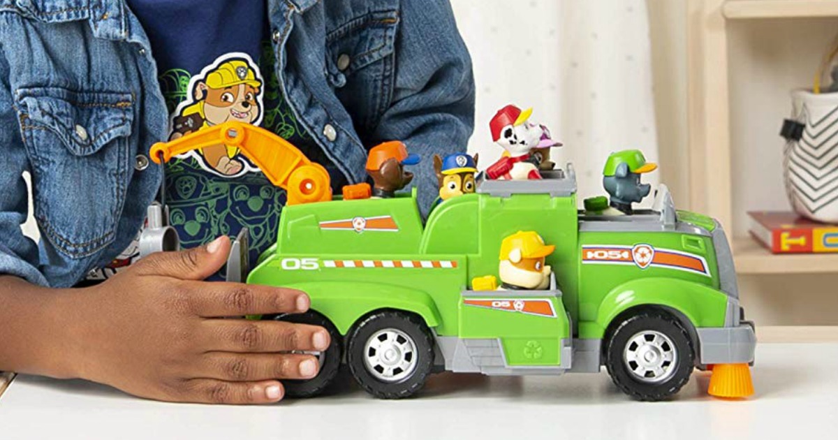 paw patrol green truck