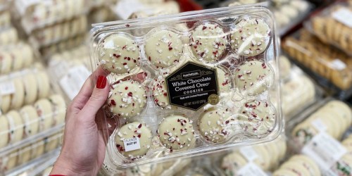 Walmart Is Selling White Chocolate Covered OREOs With Crushed Peppermint