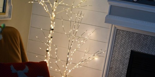 Philips 4′ Pre-lit Artificial Birch Twig Christmas Trees Only $25 Each (Regularly $70)