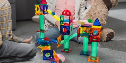 PicassoTiles 70-Piece Magnetic Marble Run Only $29.99 at Zulily (Regularly $80)