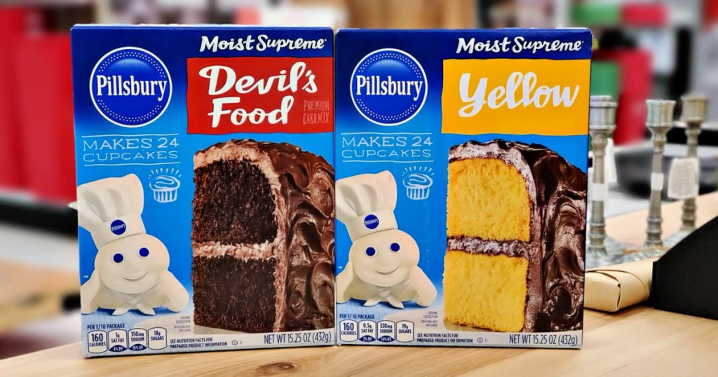 Pillsbury-Cake-Mixes كوبونات Hot Kroger الرقمية - خصم 80% على البقالة مع هذه العروض!