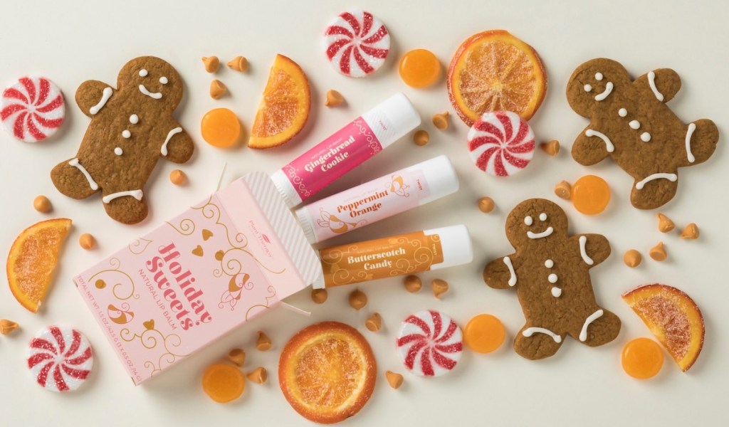 Plant Therapy Holiday Lip Balms