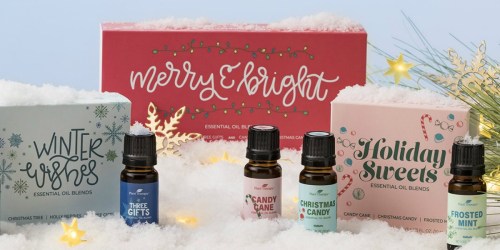 20% Off Plant Therapy Essential Oil Sets + Free Shipping | Includes Holiday Sets, Diffusers & More