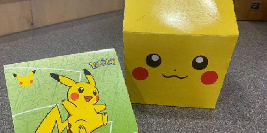 NEW McDonald’s Happy Meal Pokemon Cards Drop 11/5