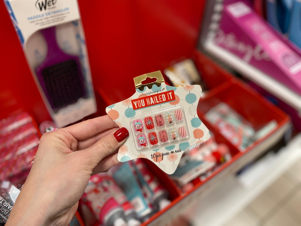 Press on Nails stocking stuffer at JCPenney