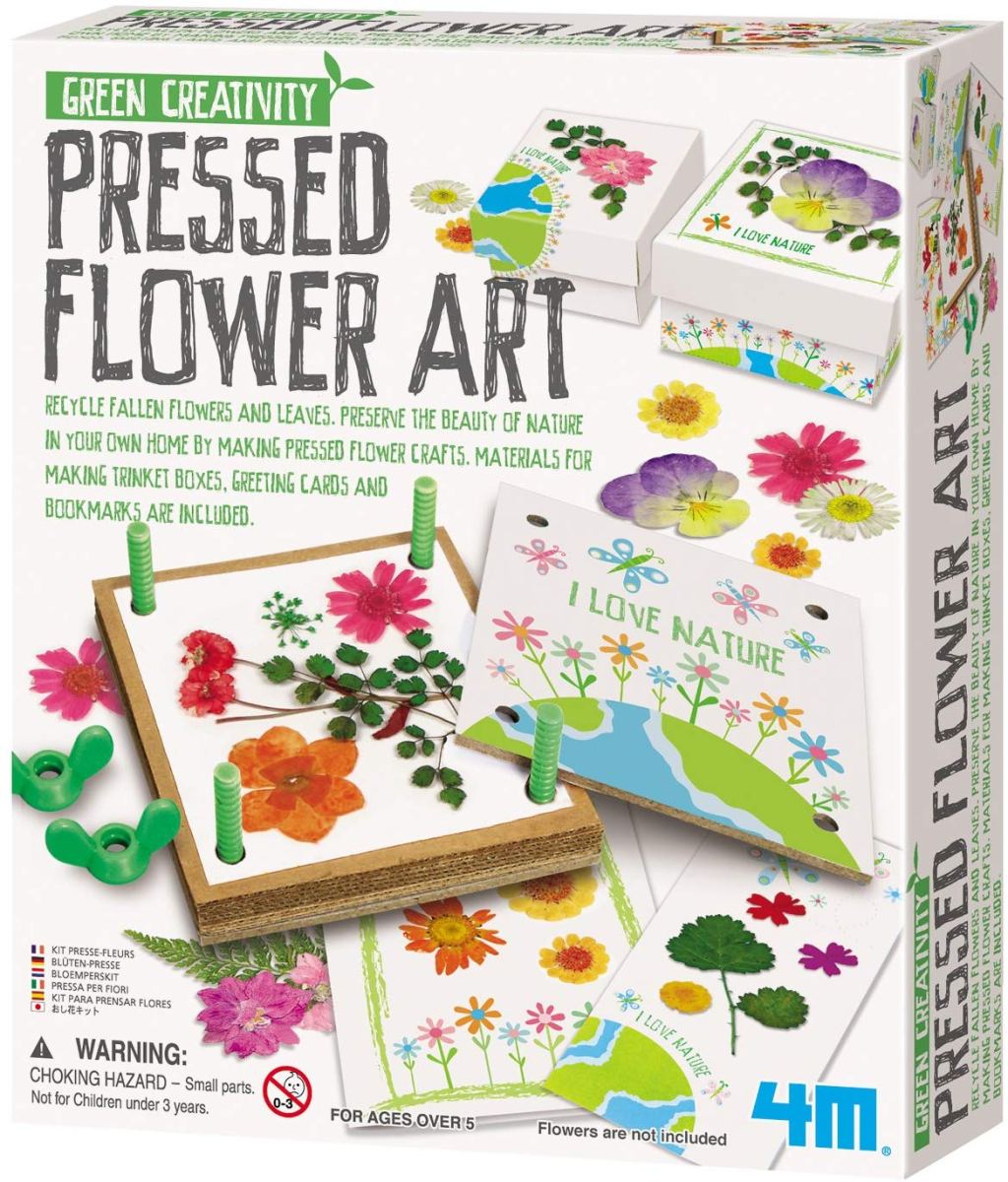 Pressed Flower Art kit in box