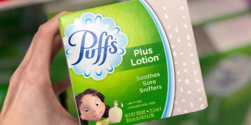 24 Puffs Plus w/ Lotion Facial Tissue Boxes Only $19.95 Shipped | Just 83¢ Per Box