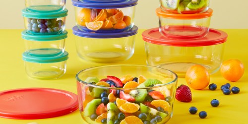 Pyrex 24-Piece Glass Food Storage Set Possibly Only $8.76 at Walmart (Regularly $30)