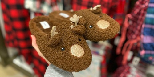 Old Navy Festive Slippers as Low as $10 Shipped | Styles for the Entire Family