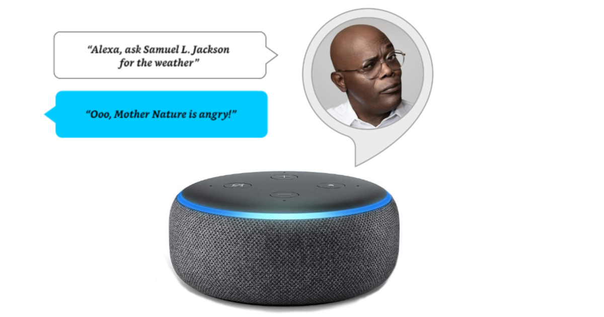 echo dot samuel l jackson voice