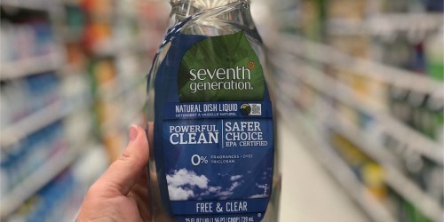 Seventh Generation Dish Liquid Soap 2-Pack Only $3.27 at Walmart (Just $1.64 Each)