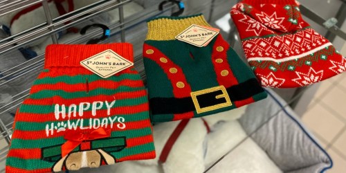 St. Johns Bark Pet Clothes as Low as $6.79 at JCPenney (Regularly $22+) | Sweater & Jacket