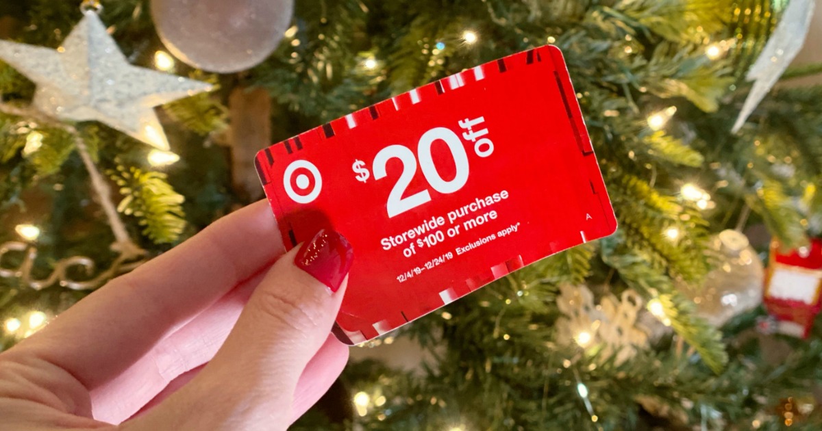 Possible 20 Off 100 Target Coupon Code Latest Info Hip2Save