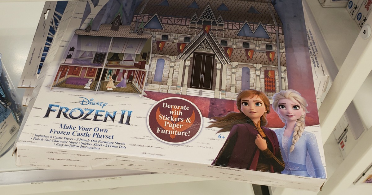 Disney Frozen Craft kit on display in store at Target