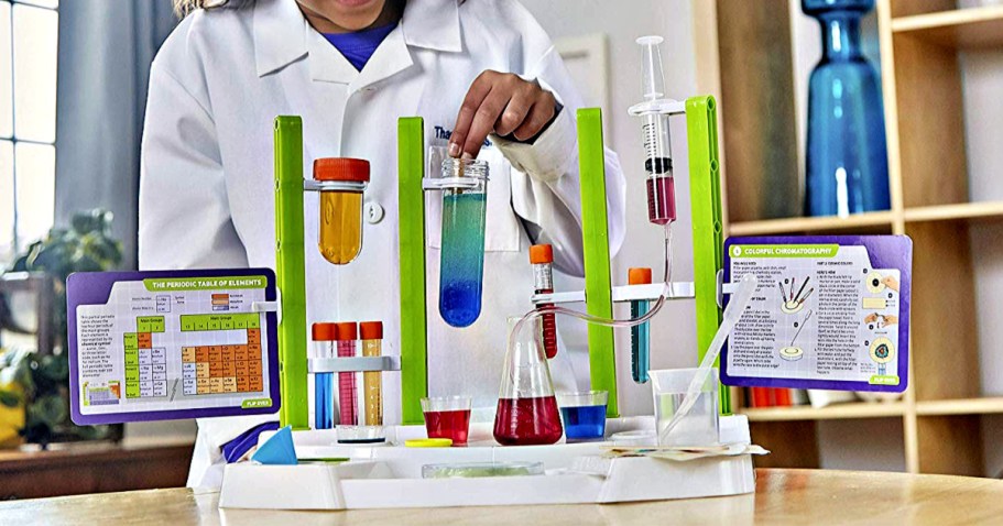 Ooze Labs 57-Piece Chemistry Set ONLY $11 on Amazon | Includes 20 Experiments!