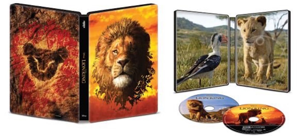 The Lion King Steelbook and movies