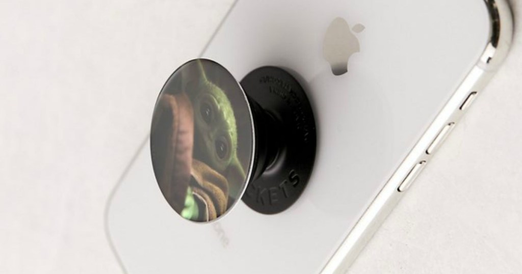 The child Popsocket on iPhone