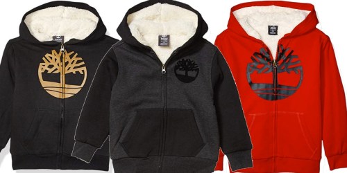 Timberland Boys Sherpa-Lined Hoodies Only $19.99 at Amazon (Regularly $43)