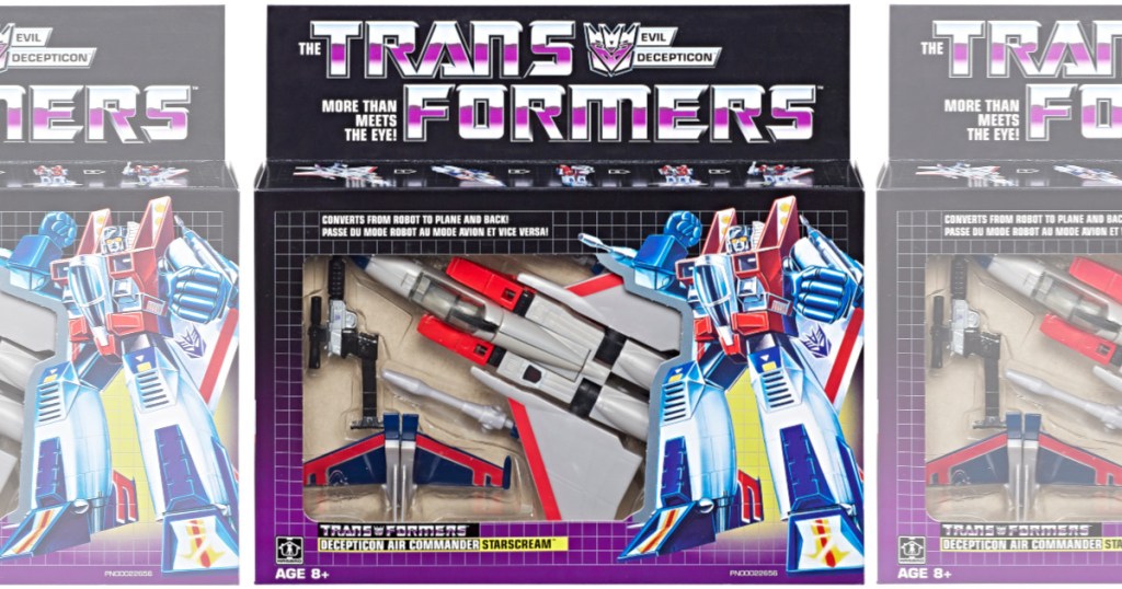 Transformers Vintage G1 Starscream in box