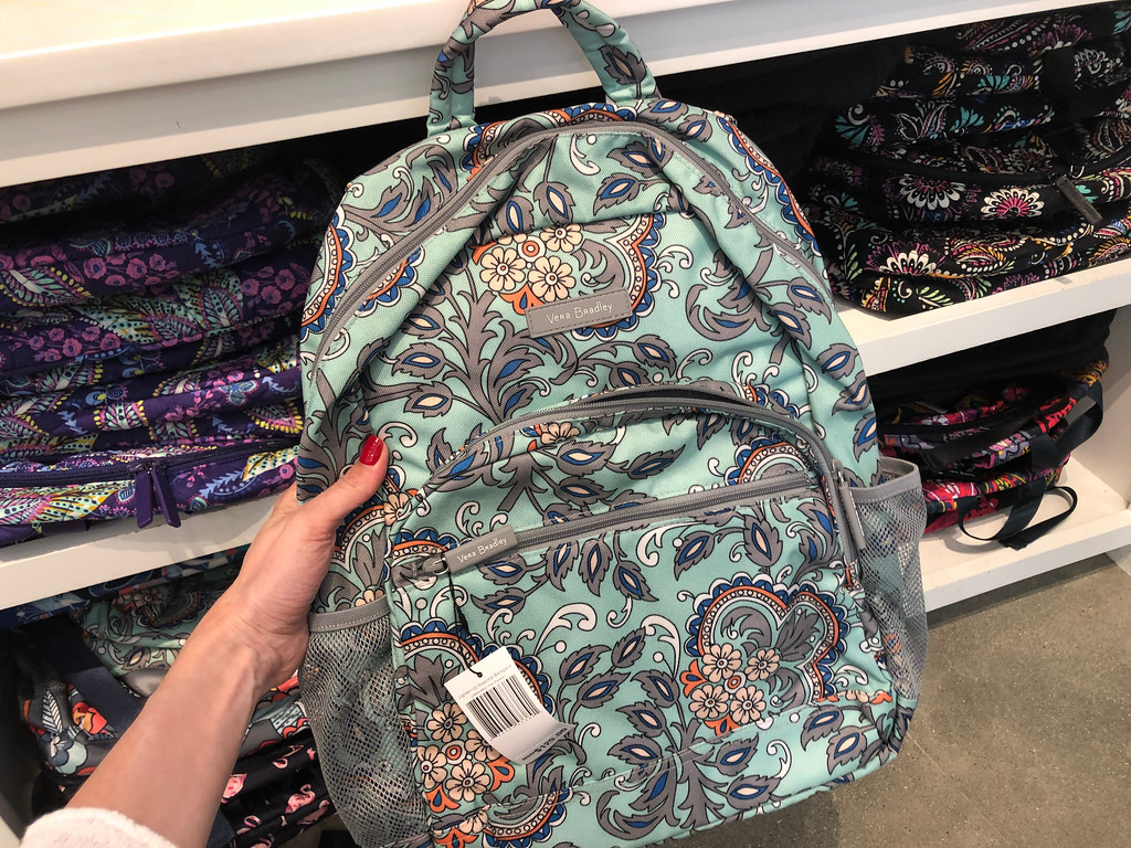 vera bradley backpack cost