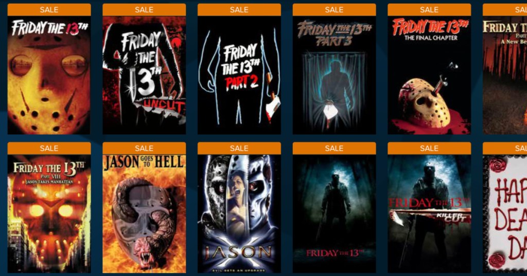 vudu horror movies friday the 13th