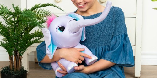 Wildluvs Juno My Baby Elephant Interactive Pet Just $49.97 Shipped | Top Toy for Christmas