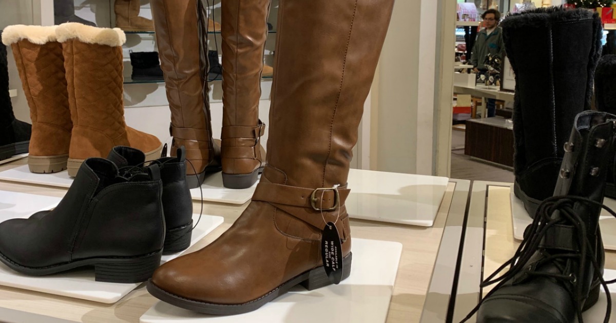 Women’s Boots from $14.96 on Macys.com (Regularly $40)