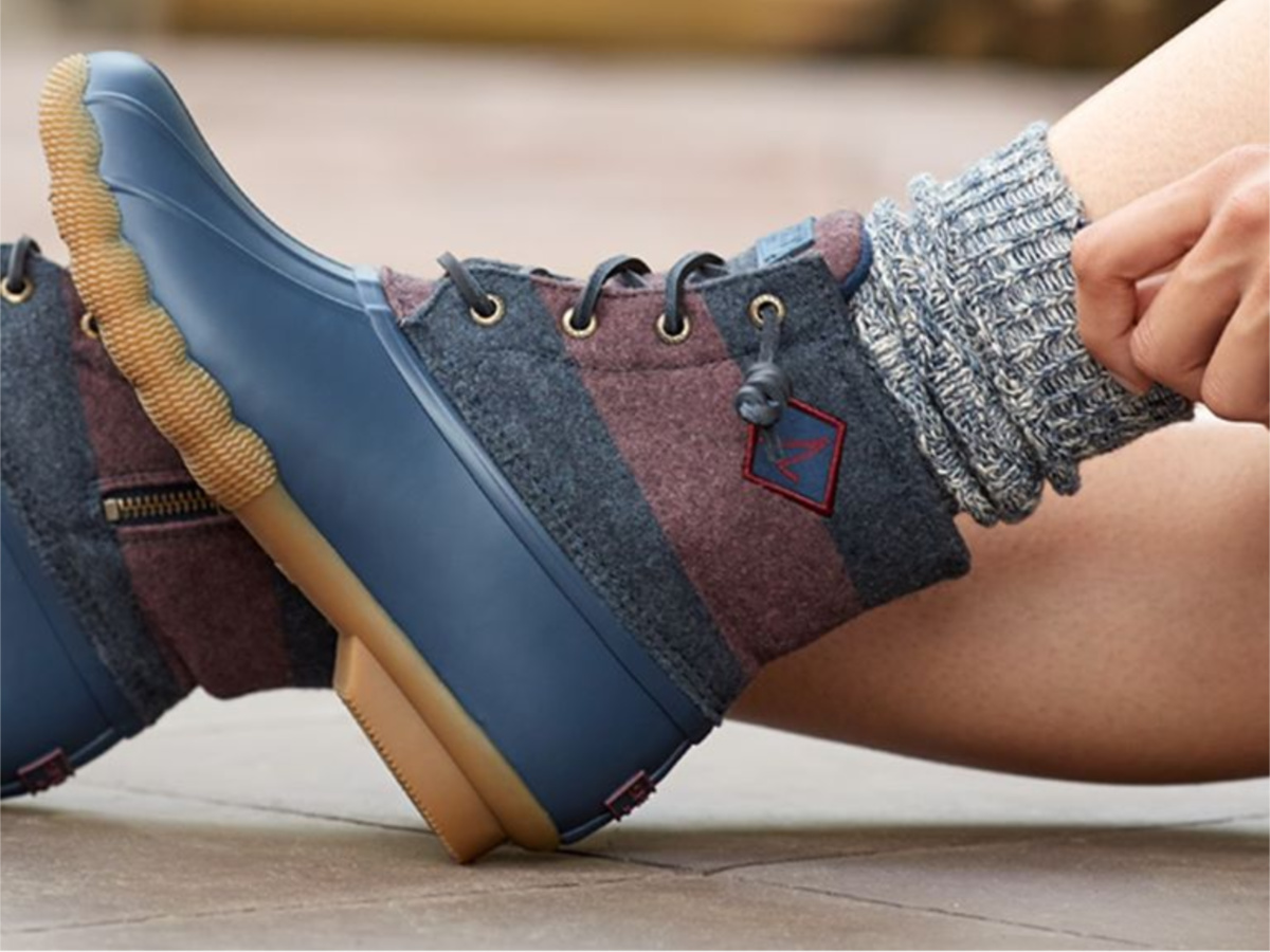 sperry boot socks