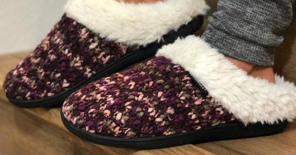 Isotoner Cyber Monday Sale Women's Slippers Just 11.99 Shipped