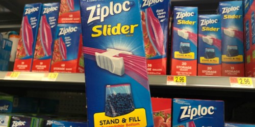 Ziploc Gallon Slider Storage Bags 96-Count Only $7 Shipped at Amazon