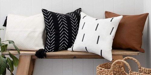 10 Cheap Decorative Throw Pillow Covers We’re Loving on Amazon
