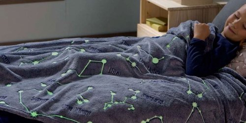 Glow-in-the-Dark Throw Blankets Only $10.99 at Zulily (Regularly $40)