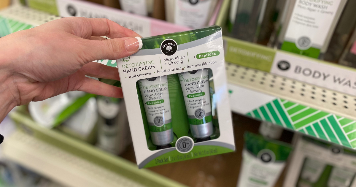 bolero skincare dollar tree