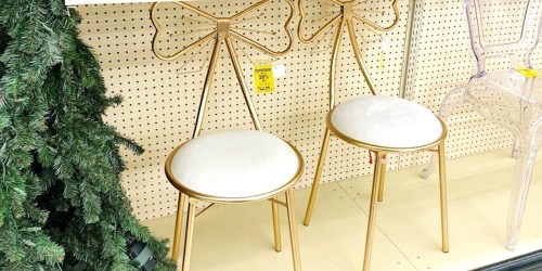 Score This Gold Bow Tie Chair for 70% LESS Than the Pottery Barn Original