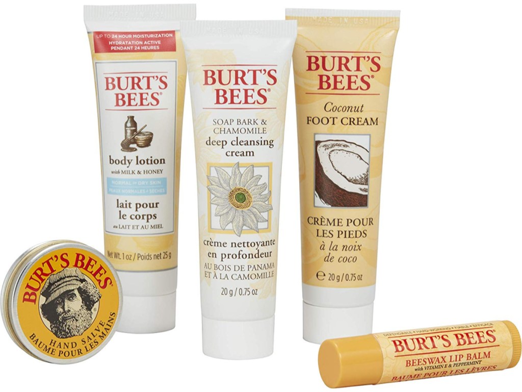 burts bees gift set accessories
