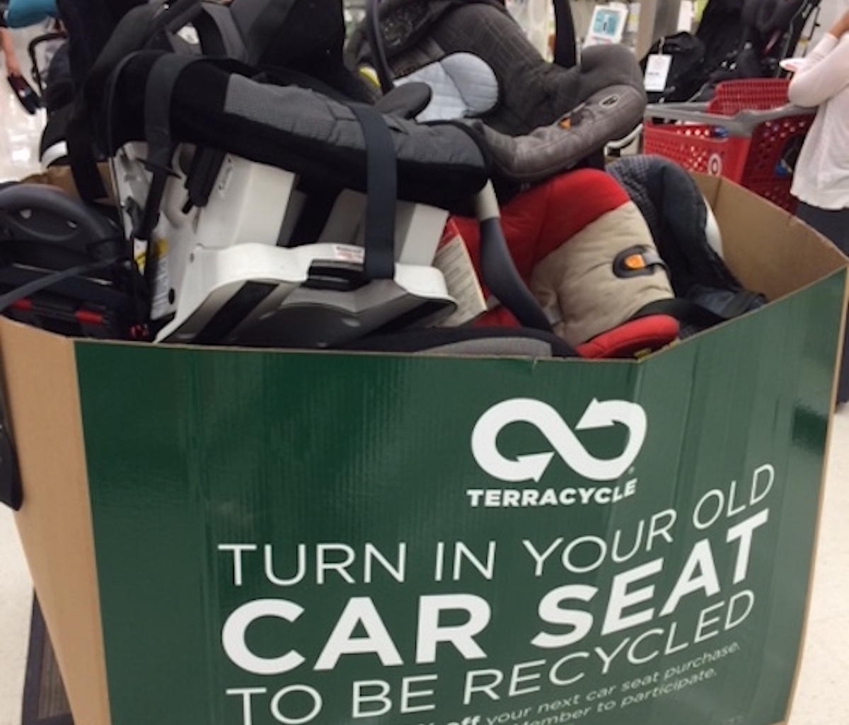 recycling car seats at walmart